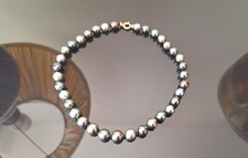 Collier véritables perles d'occasion  Équeurdreville-Hainneville