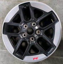 Jeep Wrangler preto polido roda fabricante de equipamento original 17” 2018-2021 original de fábrica , usado comprar usado  Enviando para Brazil