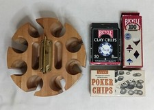 Poker chip wooden for sale  Chula Vista