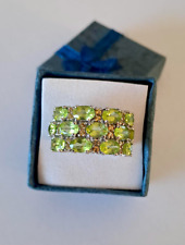 Bague bandeau péridot d'occasion  L'Île-Rousse