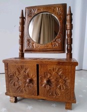 Miniature carved wooden for sale  WELSHPOOL