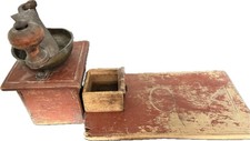 Antike kaffeemühle holzbrett gebraucht kaufen  Ratingen