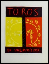 Pablo picasso toros d'occasion  Saint-Ouen
