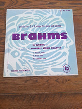 Brahms Quartet No.2  For Piano & Strings. Curzon. 1953 1st COLUMBIA ML 4630. EX comprar usado  Enviando para Brazil