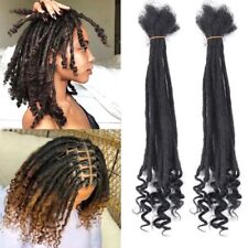 Extensões de cabelo humano encaracolado solto feitas à mão 6-30 polegadas extensões de cabelo trançado comprar usado  Enviando para Brazil