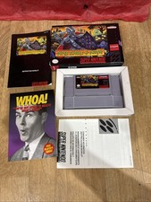 Super Ghouls 'N Ghosts Nintendo SNES completo com extras manuais na caixa comprar usado Super Ghouls 'N Ghosts Nintendo SNES completo com extras manuais na caixa comprar usado  Enviando para Brazil