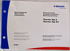 Webasto thermo top gebraucht kaufen  Würzburg