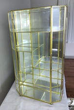 Brass glass mirrored for sale  Saint Clair Shores