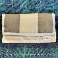 Cartera Retro Nylon California Gancho Y Lazo Marrón con Todos los Accesorios segunda mano  Embacar hacia Mexico