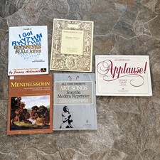six piano music books for sale  Post Falls