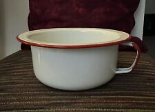 enamel chamber pot for sale  Wethersfield