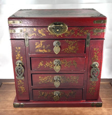 Chinese burgundy lacquerware for sale  Orlando