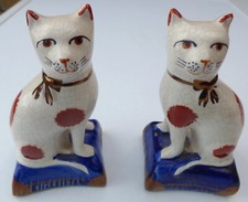 Pair small staffordshire for sale  PEMBROKE DOCK