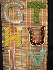 Vtg alphabet wall for sale  New Rochelle
