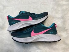 Tênis DA8698-300 Nike Pegasus Trail 3 verde-azulado escuro rosa brilho tamanho 9, usado comprar usado  Enviando para Brazil