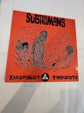 Subhumans incorrect thoughts for sale  Tarzana