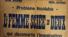 Affiche rare ancienne d'occasion  Darnétal