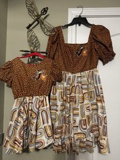 Vestidos adultos Mommy & Me combinando personalizados Disney Chip And Dale P 5T comprar usado  Enviando para Brazil