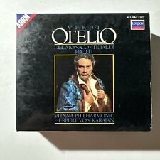 VERDI "OTELLO" 1961 LONDON 2CDS DEL MONACO, TEBALDI, PROTTI, VON KARAJAN, usado comprar usado  Enviando para Brazil