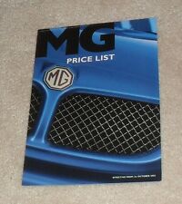 Price list 2002 for sale  FAREHAM