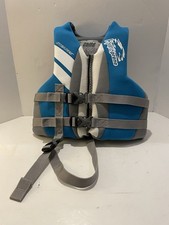 Colete salva-vidas STEARNS infantil juvenil hidropreno colete salva-vidas 30-50 libras Lt azul/branco comprar usado  Enviando para Brazil