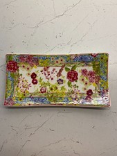 Renown millefleurs plate for sale  NOTTINGHAM