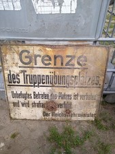 grenzschild gebraucht kaufen grenzschild gebraucht kaufen Groß Köris