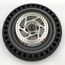 Roda traseira de scooter elétrica, cubo de pneu sólido 8,5"x2" à prova de furos, preto e cinza comprar usado  Enviando para Brazil