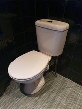 Light pink toilet for sale  ILFORD