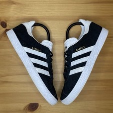 Adidas gazelle black for sale  STOCKPORT