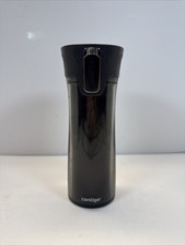 CONTIGO AUTOSEAL 14 OZ. CANECA DE VIAGEM PRETA ESTILO ISOLAMENTO PAREDE DUPLA BELLA, usado comprar usado  Enviando para Brazil