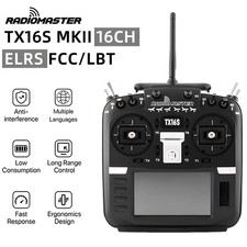 RadioMaster TX16S MKII Sender HALL V4.0 Gimbal ELRS 2,4G 16-Kanal Fernbedienung comprar usado  Enviando para Brazil