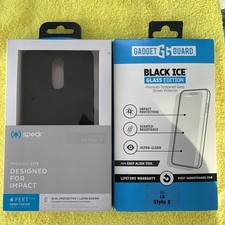 Capa Speck Presidio Lite Slim Impact para LG Stylo 5 preta com PROTETOR DE TELA comprar usado Capa Speck Presidio Lite Slim Impact para LG Stylo 5 preta com PROTETOR DE TELA comprar usado  Enviando para Brazil