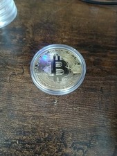 Physical bitcoin commemorative for sale  LUTON