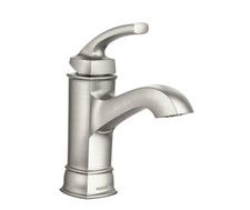 Usado, Torneira de banheiro MOEN Hensley furo único alça única em níquel escovado comprar usado Usado, Torneira de banheiro MOEN Hensley furo único alça única em níquel escovado comprar usado  Enviando para Brazil