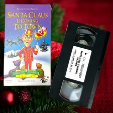 Vintage Santa Claus Is Coming To Town Classic Christmas Show VHS Video TESTED comprar usado Vintage Santa Claus Is Coming To Town Classic Christmas Show VHS Video TESTED comprar usado  Enviando para Brazil