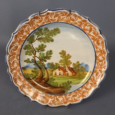 Piatto ceramica artistica usato  Inverigo