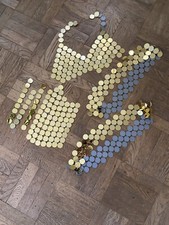 Gold mirror disc for sale  Middle Village
