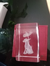 Glass crystal labrador for sale  BASILDON