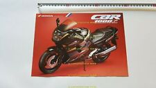 Honda CBR 1000 F 1993 depliant ITALIANO moto originale brochure comprar usado  Enviando para Brazil