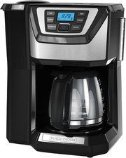 Cafeteira programável BLACK+DECKER 12 xícaras moagem automática cerveja gotejamento caféее comprar usado  Enviando para Brazil