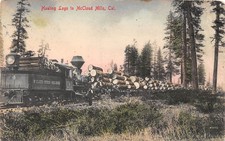 Toras de transporte de trem McCloud Mills California para McCloud Mills, PC U24526 comprar usado  Enviando para Brazil