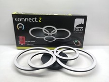 Używany, Lampa sufitowa LED EGLO PARRAPOS-Z 41W 3000-6500K czarna - NIEKOMPLETNA na sprzedaż  PL