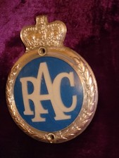 Vintage rac badge.mint for sale  HOOK