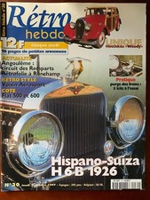 Retro hebdo hispano d'occasion  Saint-Omer