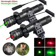Mira laser ponto vermelho/verde caça feixe de luz com montagem em trilho de 11 mm ou 20 mm comprar usado  Enviando para Brazil