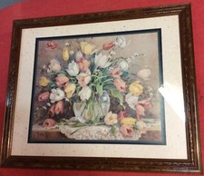 Vtg vase flowers for sale  Norwood