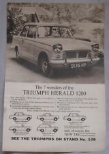 1961 triumph herald for sale  DARWEN