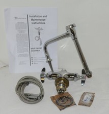 Torneira de mistura de laboratório T & S BL570008 bico disjuntor de vácuo rígido ponta serrilhada, usado comprar usado  Enviando para Brazil