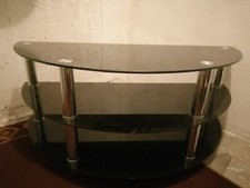 Glastisch couchtisch halbrund gebraucht kaufen  Koblenz